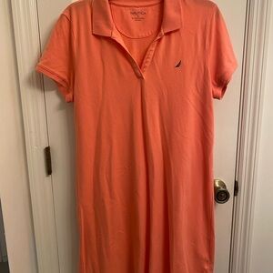 Nautica Coral Polo Dress